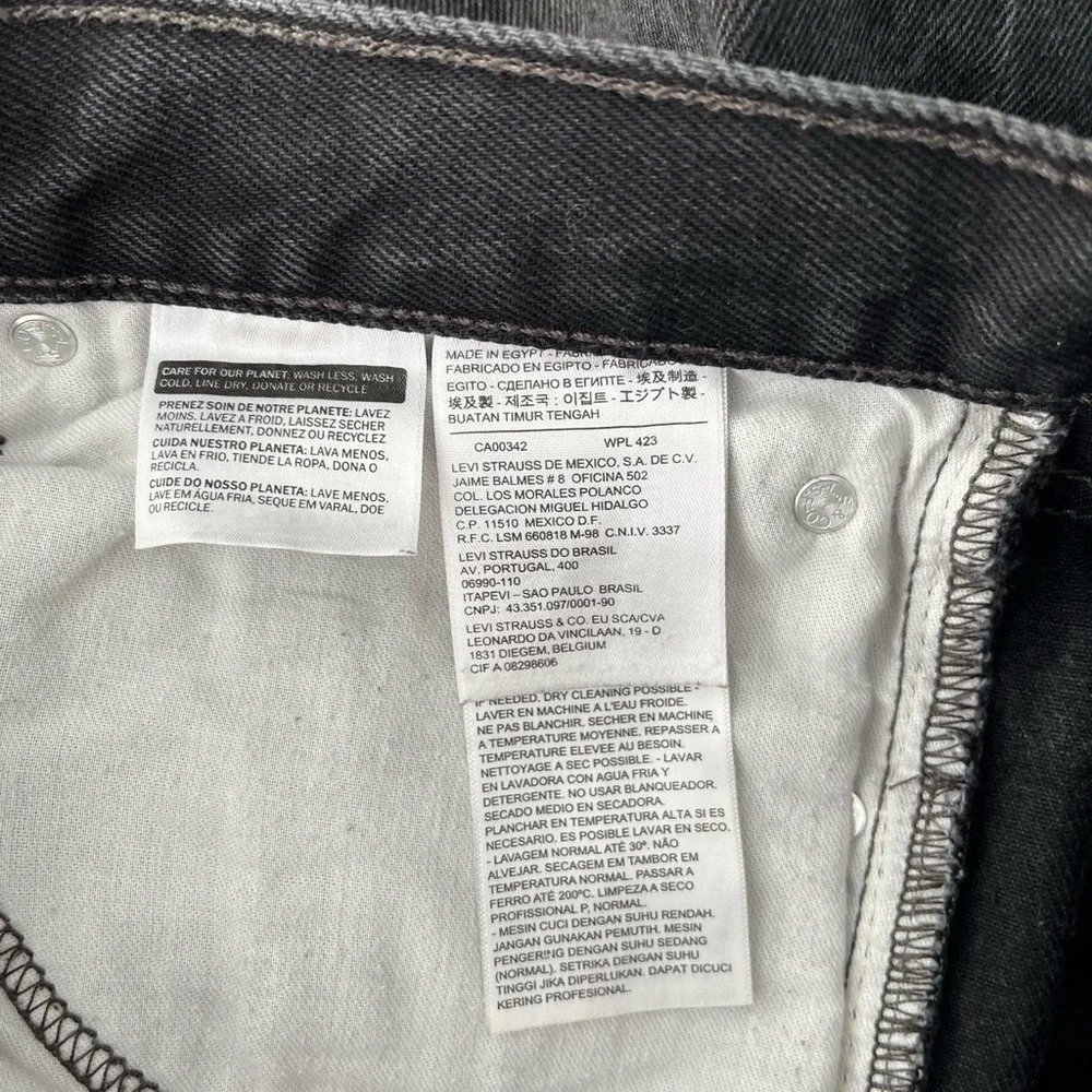 Levi's Black‎ Straight Jeans for Casual Wear